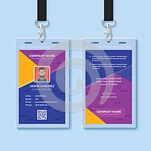 Modern Creative ID Card Design Template