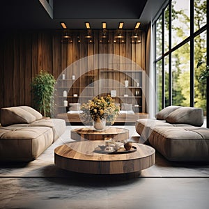 Modern creative living room interior design. Modern Living room.