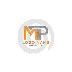 Modern, Creative MP logo monogram LOGO.