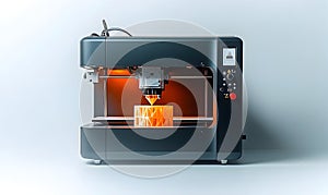 3 d printer in action