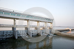Modern dams on The Yangtze River of China