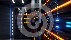 The Modern Data Center. AI generated