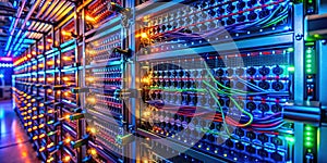 Modern Data Center Rack Servers Optimized for High Performance and Scalability