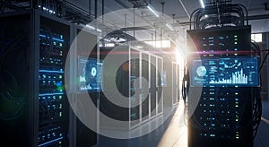 Data Center Servers Modern Network Infrastructure and Big Data