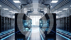 Data Center Servers Modern IT Infrastructure, Cloud Computing