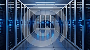 Data Center Servers Network Infrastructure, Cloud Computing