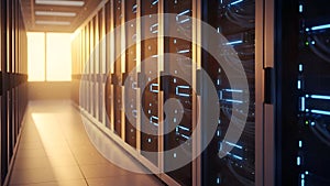 Data Center Server Room Network Infrastructure, Cloud Computing