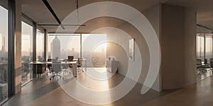 Modern Dawn in Elegance - Elevate Your Office Space