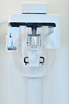 Modern dental tomograph in medical clinic