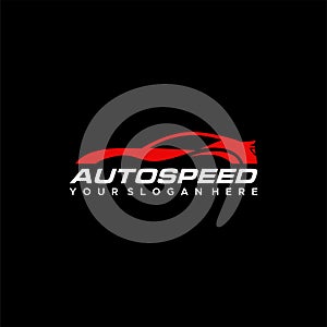 Modern design AUTO SPEED car sports logo design