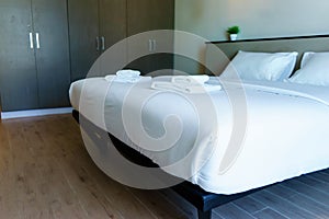 Modern design beautiful bedroom