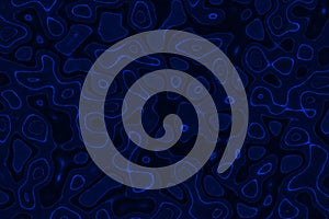 modern design blue abstractive electric curves digitally made background or texture illustration