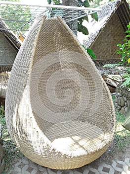 chair from rattan