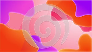 Modern Design of Paper 3d layout animation seamless loop, Designed Colorful Animated Shot. Multi gradient color waves