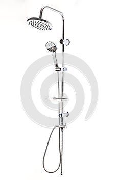 Modern Design Style Multifutional Stainless Steel Shower Set. Stainless Steel Shower set with Model round hood. Bath Plumbing