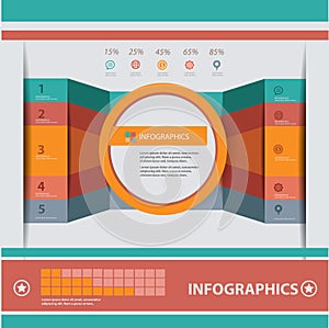 Modern Design template,Retro style