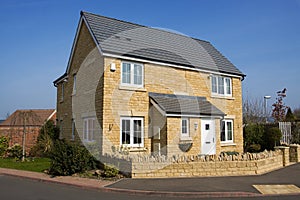 Modern detached family house