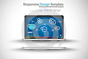 Modern devices mockups fpr your business projects