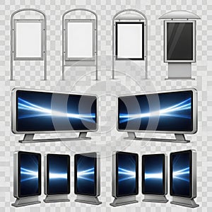 Modern digital advertising displays