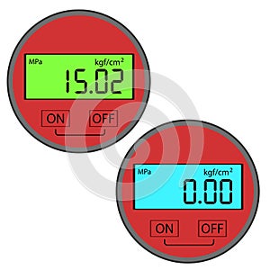 The modern digital gas manometer