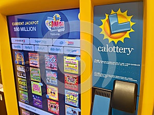 Digital lottery ticket vending machine