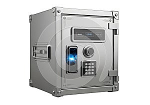 Modern digital security safe with keypad