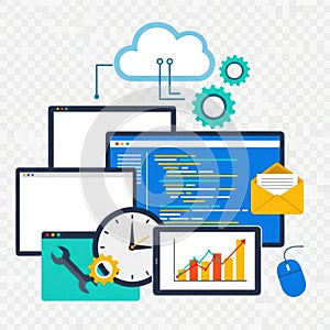 Modern digital tools and cloud computing for efficient workflow management