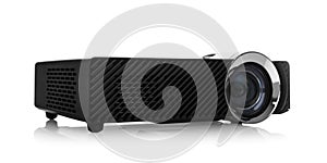 Modern digital video projector isolated