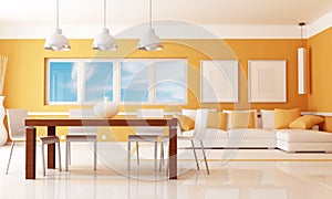 Modern dining room