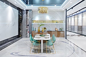 Modern dining room luxury furniture home appliance