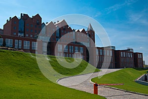 Modern district in Dniepropetrovsk city center