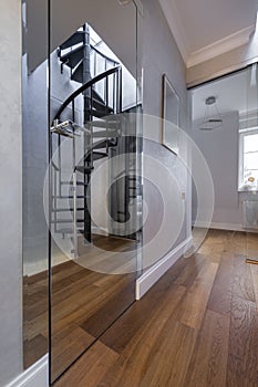 Modern domestic corridor