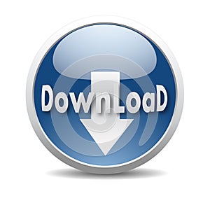 Modern download icon