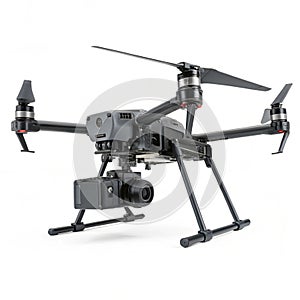 Modern drone with camera