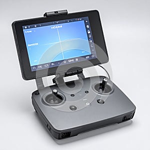 Modern Drone Controller with Integrated Screen
