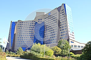 Modern dutch building of the Gasunie, Groningen