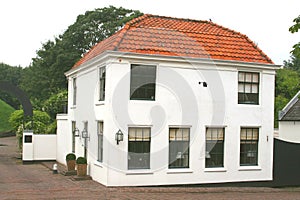 Modern Dutch villa in traditional style,Gooi area, Netherlands