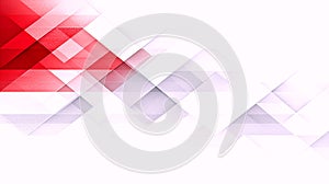 Modern Red and White Geometric Abstract Background