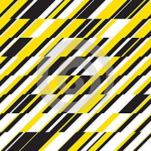 Modern dynamic stripes geometric seamless pattern