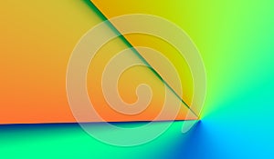 Rainbow gradient color abstract background, Rainbow aurora abstract background