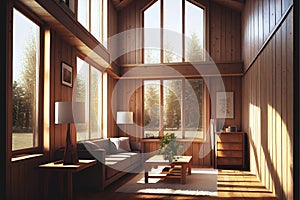 Modern eco friendly house