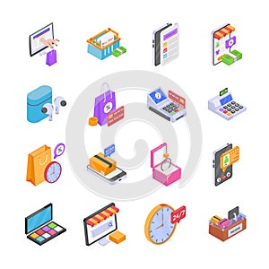 Modern Ecommerce and Retail Icons