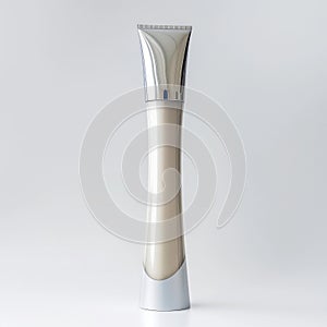 Modern Electric Shaver on White Background