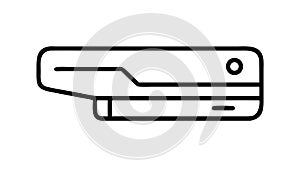 Modern Electronic Device Component, vector design Generative AI