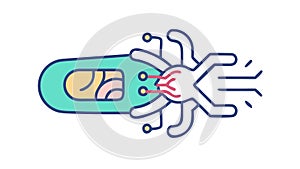 Modern Electronic Device Icon, Tech Innovation Symbol, vector design Generative AI