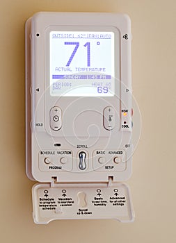 Modern electronic thermostat