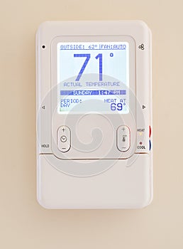 Modern electronic thermostat