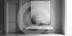 Modern Elegance in an Empty Room