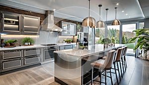 Modern elegance A luxury kitchen to linger and enjoy