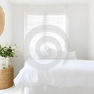 Modern Elegance: Showcase of a Cozy Minimalist Bedroom with Clean Aesthetics and Contemporary Design